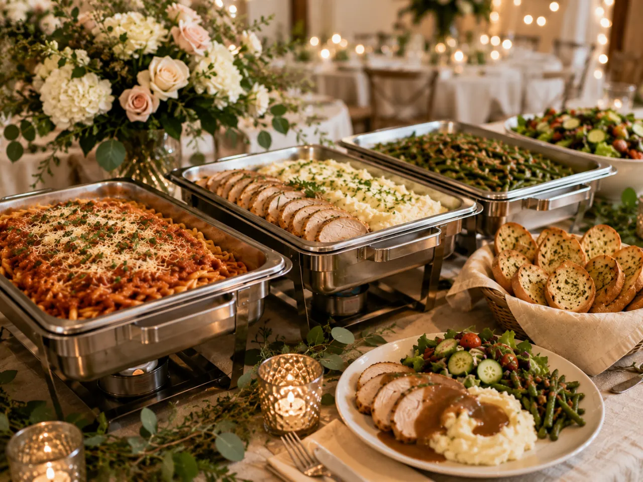 Party and event catering buffet in Pueblo, CO