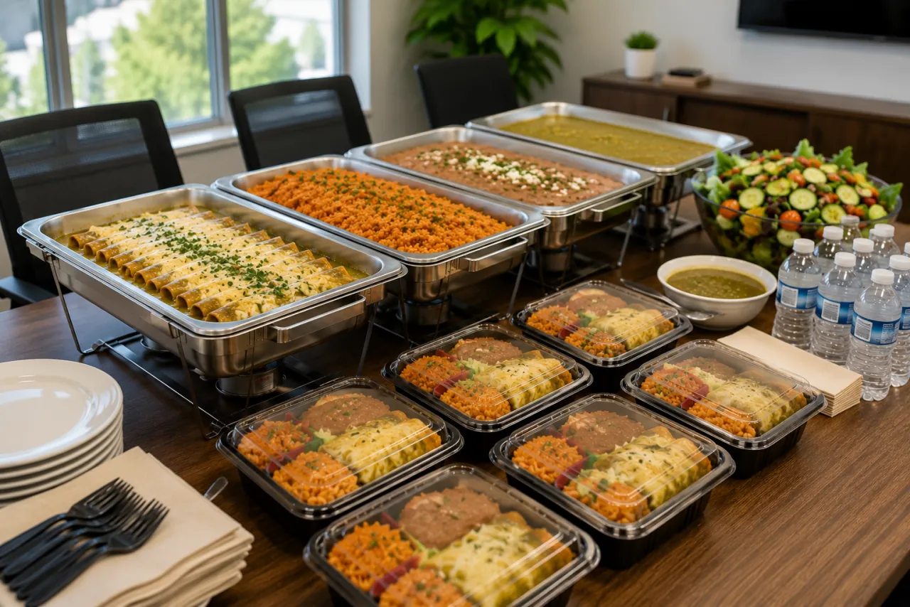 Catering buffet in Pueblo, CO